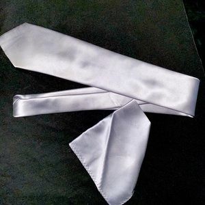 Tie and handkerchief